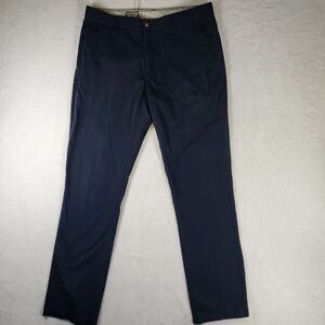 Volcom Mens Pants Size 34 Blue Chinos Casual Business Relaxed‎